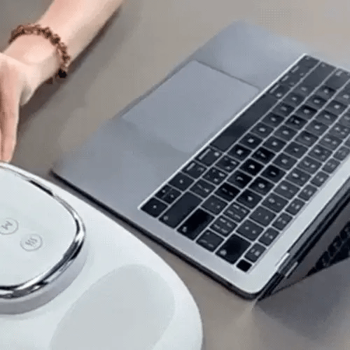 Wireless Hand Massager with Heat & Air Compression for Pain Relief